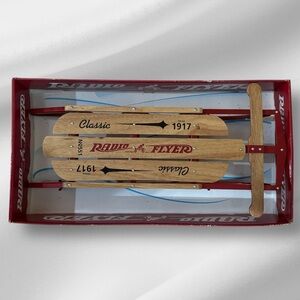 NIB - Radio Flyer Wooden Sled